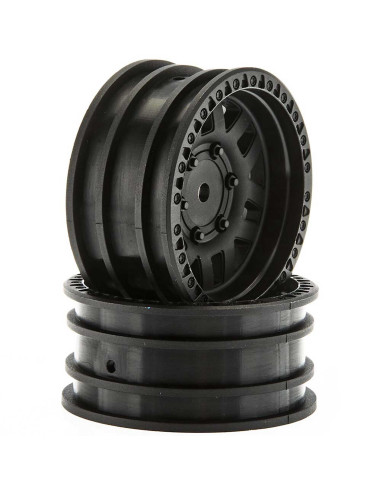 1-10 KMC XD Machete 1.9 Wheels  12mm Hex  Black...