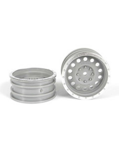 1.9" Method MR307 Hole Wheels Chromse  Magenta (2)