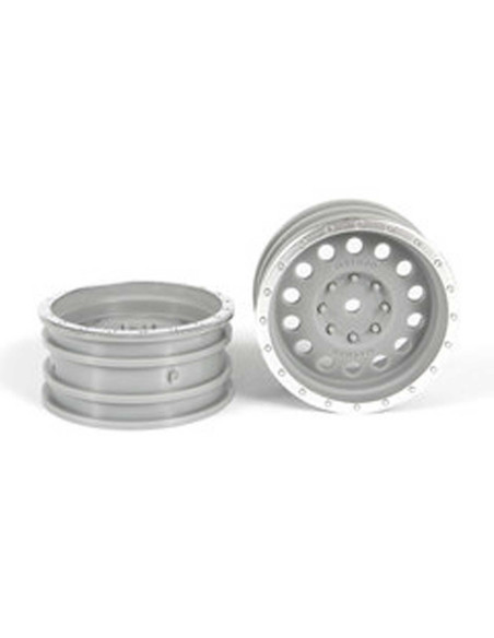 1.9" Method MR307 Hole Wheels Chromse  Magenta (2)