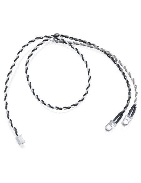 Double LED Light String White