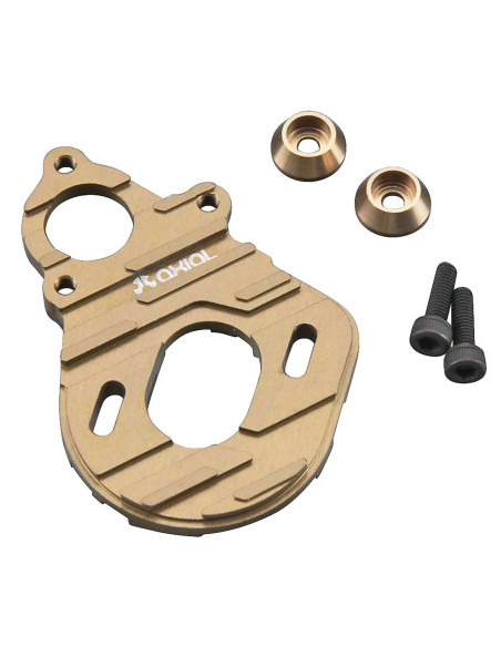 Machined Motor Plate Hard Anodized