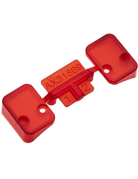 Tail Light Lens  Red