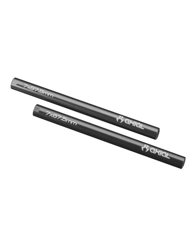 Threaded Aluminum Link 7X87.5mm Grey (2)