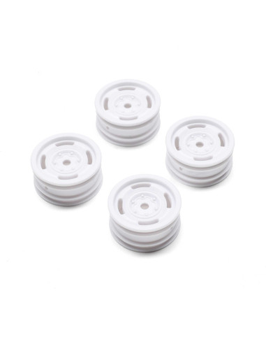 1.0 Bronco Heritage Wheels  White: SCX24