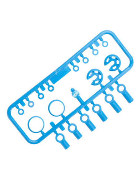 10mm Shock Parts Tree 2 Blue