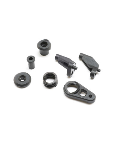 Dig Transmission Mount  Servo Saver Set: Capra 1.9
