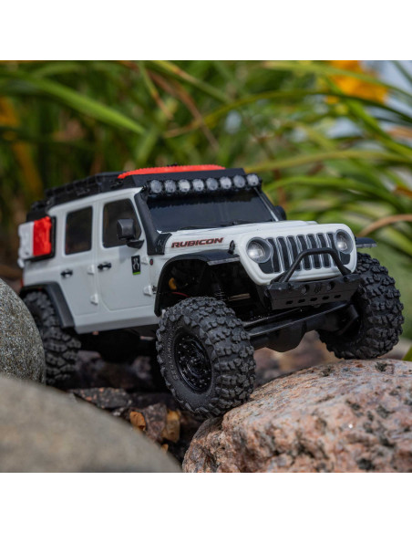 SCX30 Axial Jeep Wrangler JLU 4X4 RTR 1/30 BLANCO