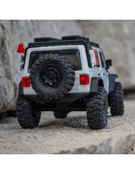SCX30 Axial Jeep Wrangler JLU 4X4 RTR 1/30 BLANCO