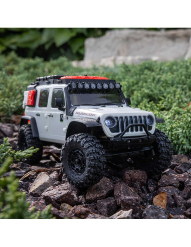 SCX30 Axial Jeep Wrangler JLU 4X4 RTR 1/30 BLANCO