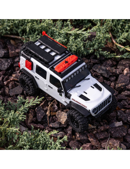 SCX30 Axial Jeep Wrangler JLU 4X4 RTR 1/30 BLANCO