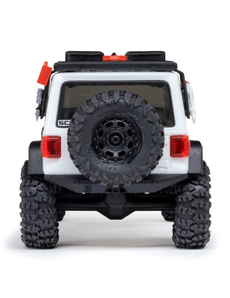 SCX30 Axial Jeep Wrangler JLU 4X4 RTR 1/30 BLANCO