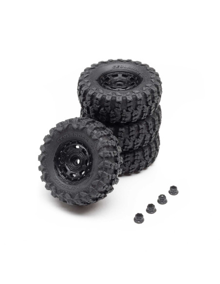 SCX30 Axial Jeep Wrangler JLU 4X4 RTR 1/30 BLANCO