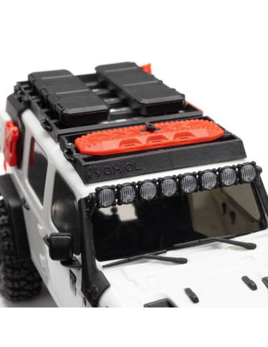 SCX30 Axial Jeep Wrangler JLU 4X4 RTR 1/30 BLANCO