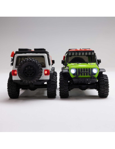 SCX30 Axial Jeep Wrangler JLU 4X4 RTR 1/30 BLANCO