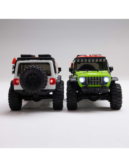 SCX30 Axial Jeep Wrangler JLU 4X4 RTR 1/30 BLANCO