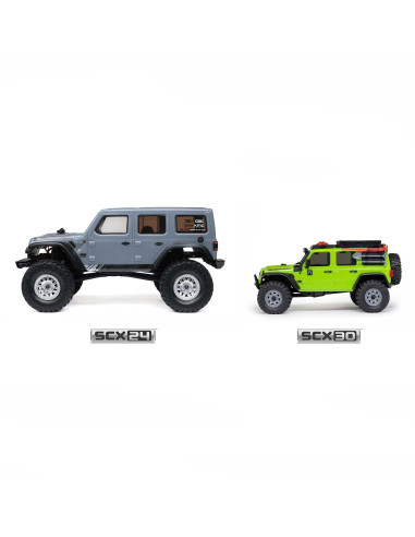 SCX30 Axial Jeep Wrangler JLU 4X4 RTR 1/30 BLANCO