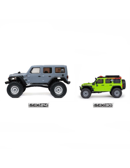 SCX30 Axial Jeep Wrangler JLU 4X4 RTR 1/30 BLANCO