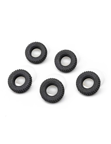 Tires & Foam (5)  M/T Baja Boss: SCX30