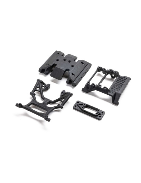 Servo Mount  Skid  Cross Members: SCX10 III HP