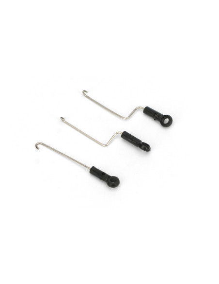 Servo Pushrod Set with ball link: 3pcs: mCP S-X