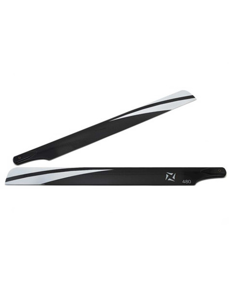 480mm CF Main Rotor Blades (2)