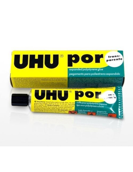 Pegamento UHU POR para poliestireno expandido (40g)