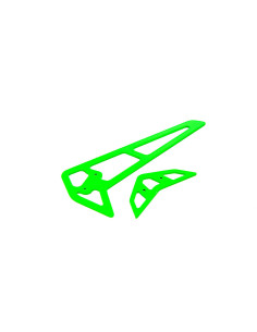 Green Carbon Fiber Fins:...
