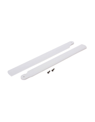 Main Blade Set (2)  White  Plastic: 200 SR X