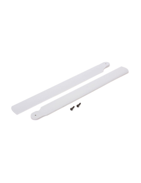 Main Blade Set (2)  White  Plastic: 200 SR X