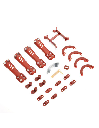 Plastic Kit  Red: Vortex 230