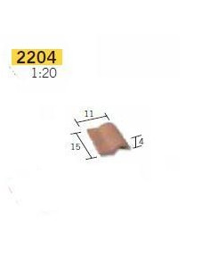 2204 - Teja Romana 1/20 AEDES