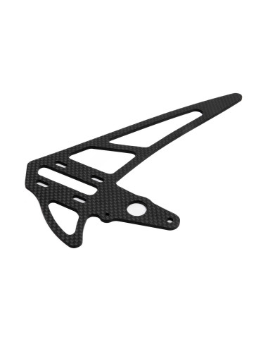 Unpainted Carbon Fiber Fin: Fusion 550