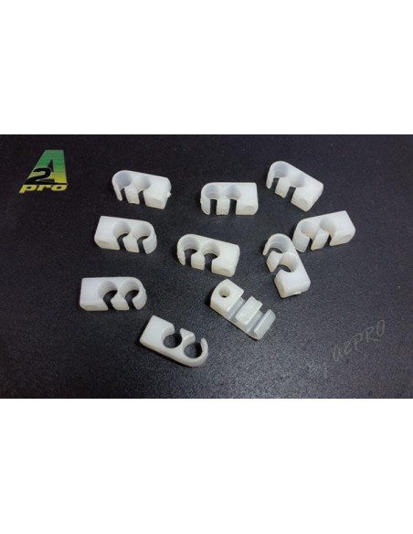 Soporta para tubo de silicona (10u)