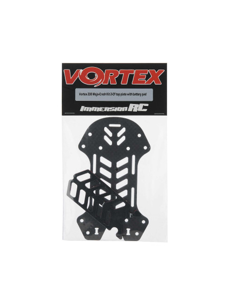 Crash Kit 2 - CF Top Plate Battery Pad: Vortex 230