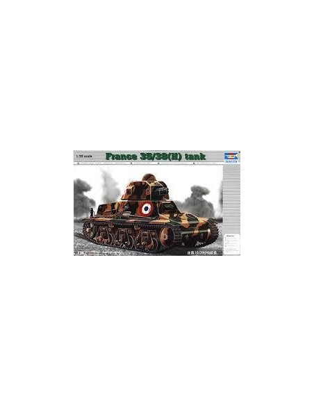 00351 1:35 France TRUMPETER 35/38(H) TANK SA 18 37mm gun