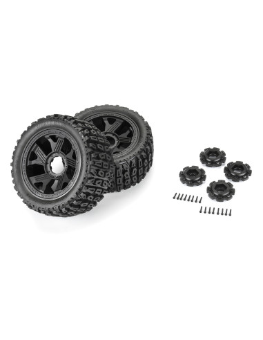 1-6 Brutus F-R 5.7" Monster Truck Tires MTD...