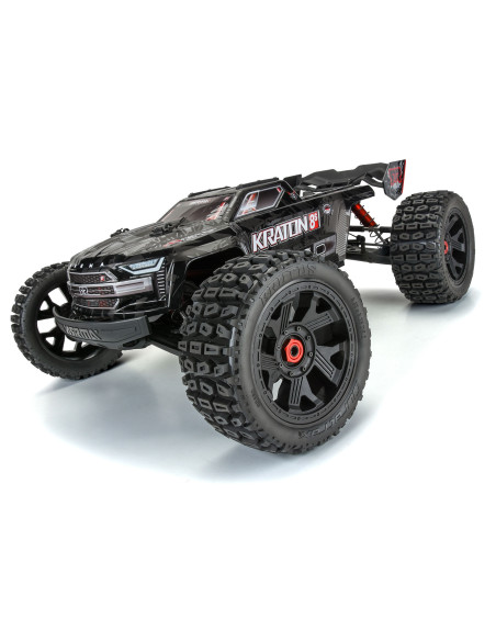 1-6 Brutus F-R 5.7" Monster Truck Tires MTD 24mm Black Ripper (2)