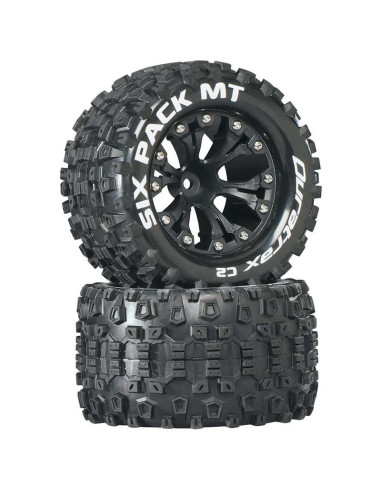 Six-pack mt 2.8’’ 2wd mounted 1-2’’ offset tire
