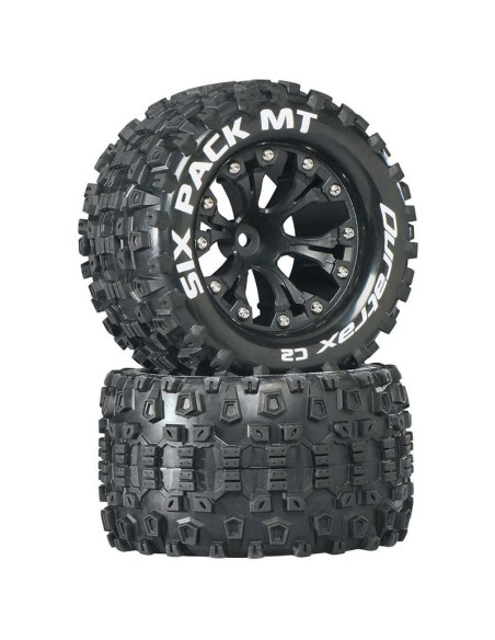 Six-pack mt 2.8’’ 2wd mounted 1-2’’ offset tire