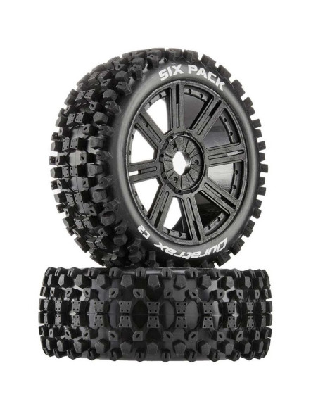 Six pack buggy  c2 - soft mounted spoke black