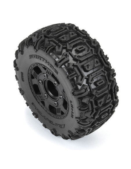 1-10 Warthog F-R 2.2"-3.0" SC Tires MTD 12 & 14mm Black Ripper (2)