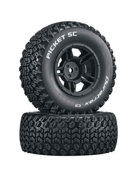 Picket SC C2 Mounted Tires: Slash 4x4 Blitz Front Rear (2)
