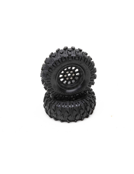 Class 1 Showdown CR C3 1.9" Mounted Tires Black (2)