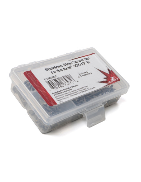 Stainless Steel Screw Set: Axial SCX10 III