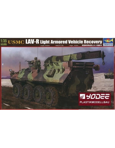 00370 1:35 TRUMPETER USMC LAV-R Light Armoured Vehicle Recovery