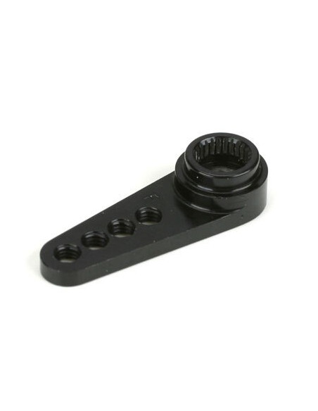 Machined Aluminum Servo Arm  Futaba 25T Spline: Black