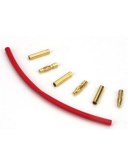 Connector: Gold Bullet Set  4mm (3)