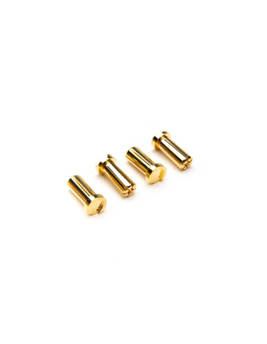 Low Profile Connectors: Bullet  5mm (4)