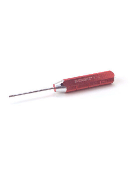Machined Hex Driver  Red: 5-64"