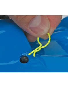 Bent Body Clips Yellow (8)